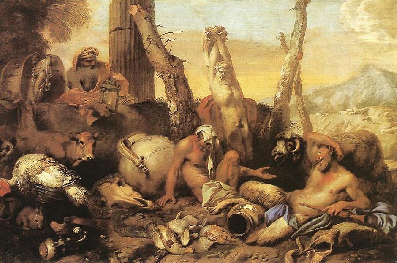 The Fable of Diogenes, CASTIGLIONE, Giovanni Benedetto